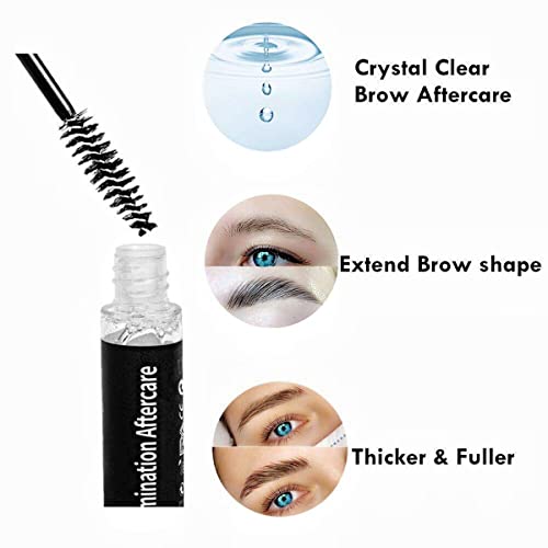 Lash Lift Care, Brow Lamination Aftercare Eyelash Perm Nutrition, Treat Burning Eyebrow Save Messy Lash, 8 weeks Keratin Care For and Perm/Lift(7ml)