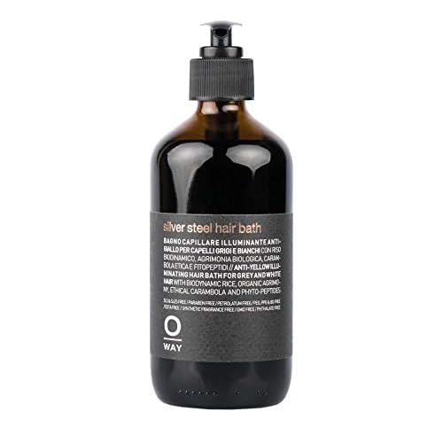 OWAY Silver Steel Hair Bath Shampoo 8 oz