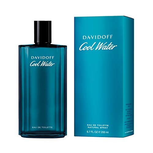 Davidoff Cool Water Eau de Toilette ? Aromatic Men's Cologne ? With Notes of Coriander, Mint, Lavender & Amber ? Long Lasting Fragrance
