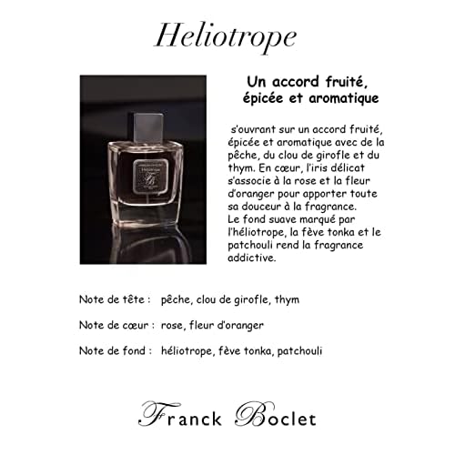 Franck Boclet Heliotrope Eau De Parfum 3.3 fl oz / 100ml
