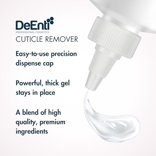 Instant Cuticle Remover Gel, Professional Cuticle Softener with Instant 15-Second Removal, 8oz Bottle for Hand, Foot & Nail Care, Salon Quality Manicure & Pedicure Supplies