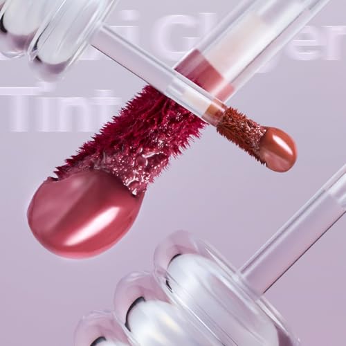 Laka Maxi Glayer Tint 3.8g/0.13oz., Glass Layer of Gloss, Ultra Glow & Vivid Layerable Pigments, High Shine Lip Oil, K-Beauty (#606 Meaning)