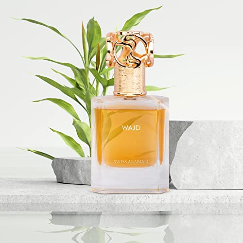 Swiss Arabian Wajd - Luxury Products From Dubai - Long Lasting, Addictive Personal EDP Spray Fragrance - Seductive Signature Aroma - 1.7 Oz