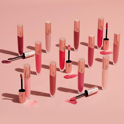 L'Oreal Paris Glow Paradise Hydrating Tinted Lip Balm-in-Gloss with Pomegranate Extract & Hyaluronic Acid, Ultra-Gentle, Non-Sticky Formula, Mademoiselle Mauve, 0.23 fl oz