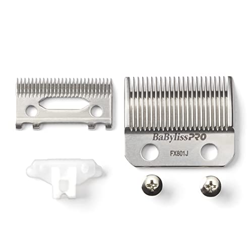 BaBylissPRO Barberology Stainless Steel Replacement Taper Blade for Hair Clippers (FX801J)