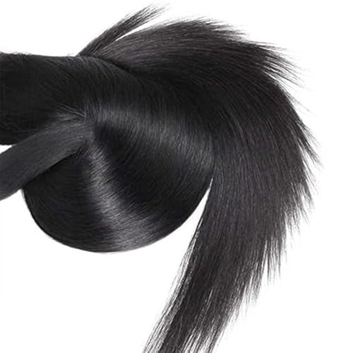 10 12 14 Inch Natural Black Color Human Hair Bundles Straight Bundle 3 Bundles 300gHuman Hair Bundles 12A Unprocessed Raw Brazilian Virgin Soft Quick Weave for Black Women