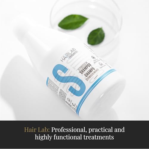 SALERM - Dyed, Bleached, or Gray Hair Mask - Color Longer Hair Lab - 250 ml - with Vitamins A and E - Seals and Maintains Color - Shinier Hair - Sulfate and Paraben-Free