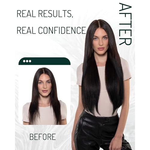 RUNATURE Sew in Hair Extensions Real Human Hair 22 Inch Weft Hair Extensions Long Human Hair Weft Extensions, Straight Remy Hair, Double Weft Sew in Extensions 100g #8P60