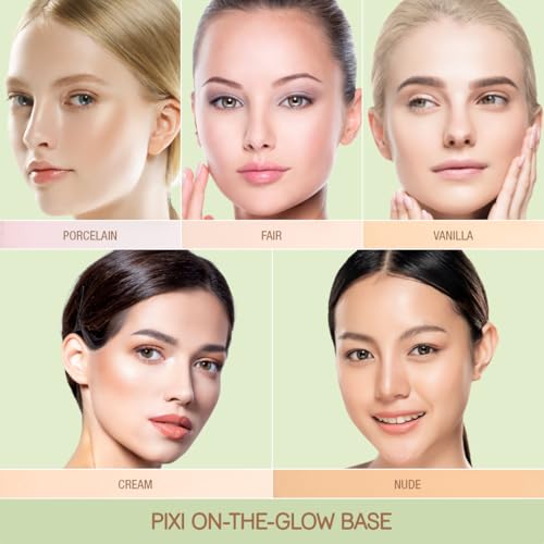 Pixi Beauty On-the-Glow Base| Tinted Moisturizer Foundation Stick | Cream: Fair/light, neutral shade| 0.6 oz / 19g