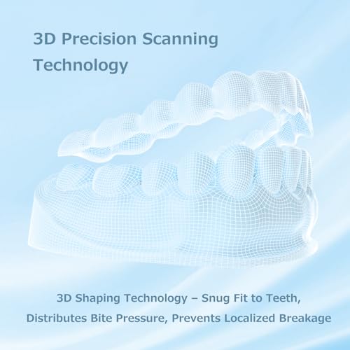 Custom Retainer, Clear Dental Retainers for Upper and Lower Teeth, Replacement Retainer After Braces, Made to Fit Your Teeth Precisely, Nearly Invisible for Daily or Night Use