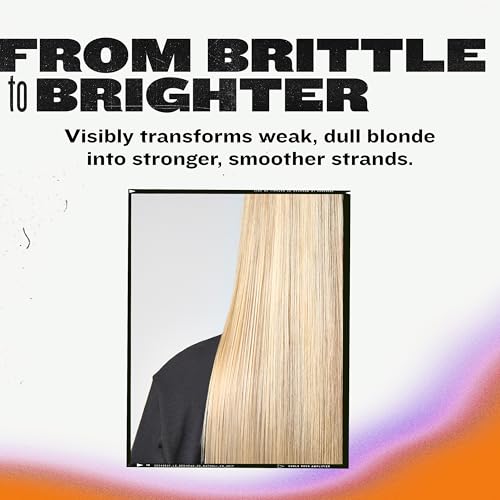 TIGI Bed Head Serial Blonde Restoring Shampoo & Conditioner Set for Damaged Blonde Hair, Hydrolyzed Keratin, 25.36 fl oz, 2 Pack