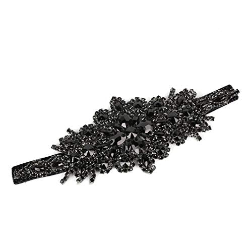 Great Gatsby Roaring 20s Headpiece for Women 1920s Flapper Headband Feather Headwear