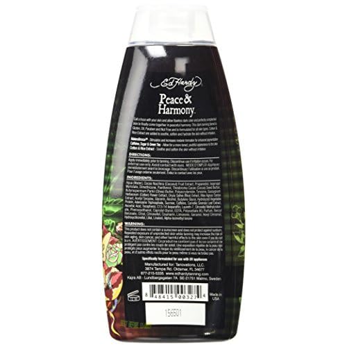 Ed Hardy Peace & Harmony Tanning Intensifier Bronzing Moisturizer Lotion 10 Oz