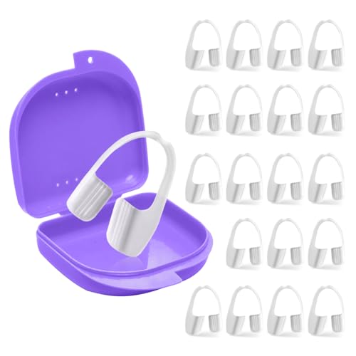 Mouth Guard Grinding Teeth Grinding Braces Mouth Guard for Mouth Sleeping at Night (20 Pack)