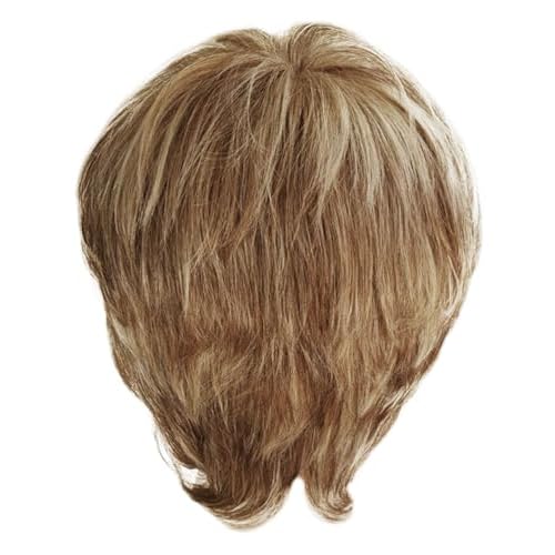Raquel Welch Straight Chic Short Pixie Boy-Cut Wig by Hairuwear, Petite Average Cap - SS10/22 Iced Cappuccino