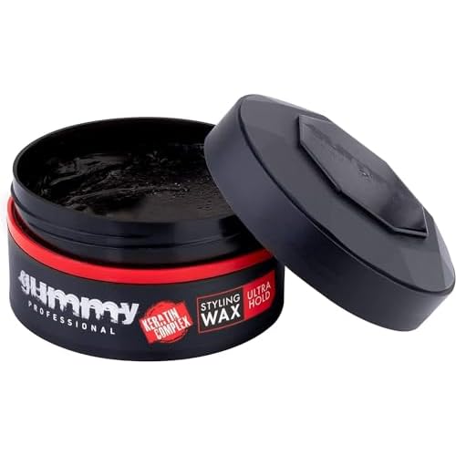 Gummy Hair Styling Gel Wax Ultra Hold, Red, 150 Millilitre, Pack of 1