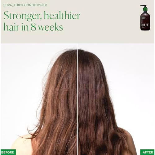 The Nue Co. SUPA THICK CONDITIONER, Supports Hair Growth and Scalp Health, Hydrating, For All Hair Types, Vegan, 8.45 fl oz