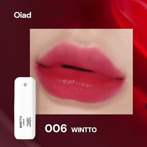Liptique Korean Lip Stain Peel Off - 24 Hour Long Lasting Lip Tattoo, Waterproof & Transfer Proof, Nourishing & Hydrating Lip Tint for Women, Instant Plumping Lip Tints Peel Off (006 WINTTO)