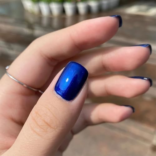 6 Colors Nail Polish, 12ml¡¿6 Quick Dry Nail Lacquer, Super Lustrous Nail Enamel Polish, Shimmer Iridescent Ultrachrome Nail Art Varnish, 0.41 fl oz