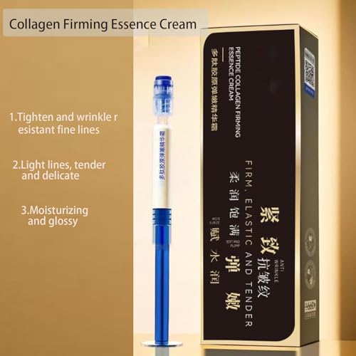 Sink Micro-Molecular Collagen Anti-Wrinkle Lotion, Ksdman Sink Peptide Collagen Firming Essence Cream, Firming And Anti-Aging, Anti Wrinkle Cream For All Skin Types (2PCS)