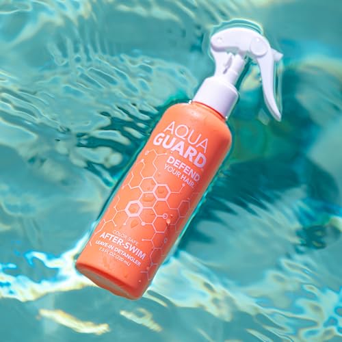 AQUA GUARD After-Swim UV Leave-In Detangler ? Quick & Easy Detangling After Every Swim ? Paraben & Gluten Free, Vegan, Color Safe, Leaping Bunny Certified (2-Pack)