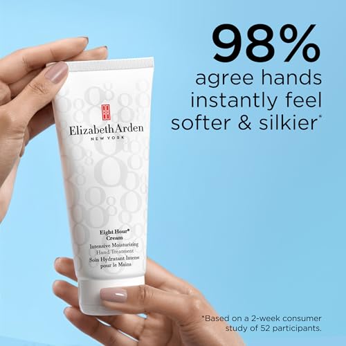 Elizabeth Arden Eight Hour Cream Intensive Moisturizing Hand Treatment, Dry Skin Lotion