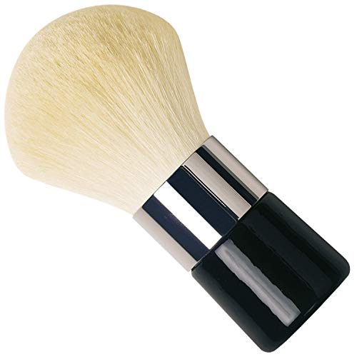 da Vinci Cosmetics Series 9993 Classic Powder Brush, Oval White Natural Hair with Short Freestanding Handle, 11 Gram