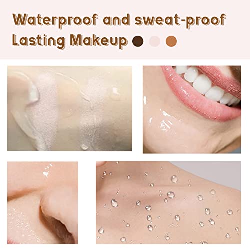 Tattoo Cover Up,Waterproof Invisible Concealer Body Leg Bruise Stretch Scar Dark Spots Vitiligo Skin Makeup Waterproof,Professional Long Lasting Tattoo Cover Up Suitable for Men and Women,1 PC Natural