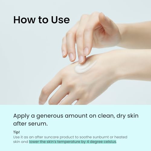 CNP Aqua Soothing Fresh Gel Cream - Moisture Recharging Gel Cream, Instant Cooling Effect, Hyaluronic Acid for Hydration, After Suncare, Korean Skin Care (80ml / 2.7fl oz)