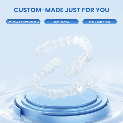 Clear Retainer for Teeth ? Upper & Lower Dental Retainers, BPA & Latex-Free DIY at-Home Retainer Kit