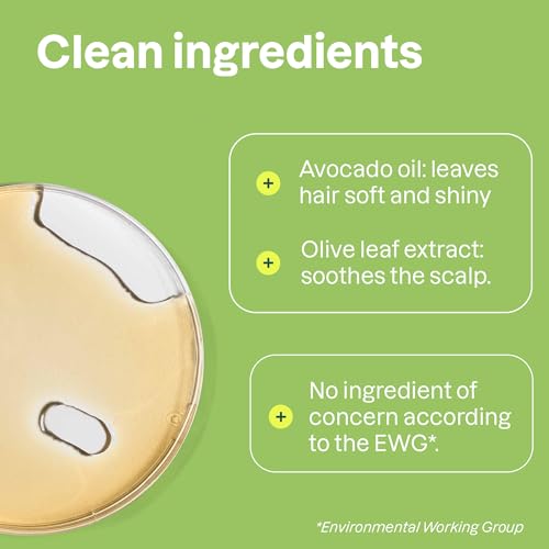 ATTITUDE Detangling Spray, EWG Verified, Vegan & Plant-Based Hair Care, Leave-In for Smooth & Manageable Hair, Pear & Amber Scent, 8 Fl Oz