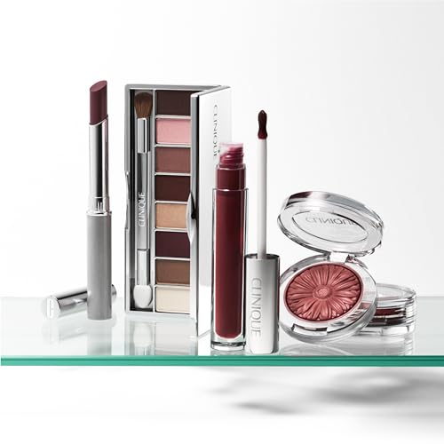 Clinique All About Shadow Eye Shadow Palette, 8 Silky + Buildable Shades | Black Honey, Pink and Nude Honey | Safe For Sensitive Eyes