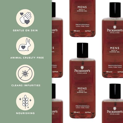 Pecksniff's 500ml Bath & Shower Gel (MENS) Professional