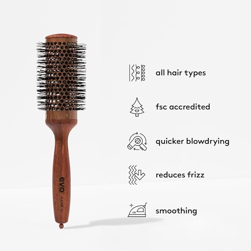 EVO Ceramic Vent Radial Brush, Hank 43