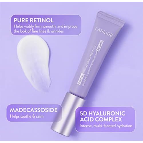 LANEIGE Retinol Firming Cream Treatment: Anti-Aging Moisturizer to Visibly Firm Skin & Smooth Fine Lines and Wrinkles
