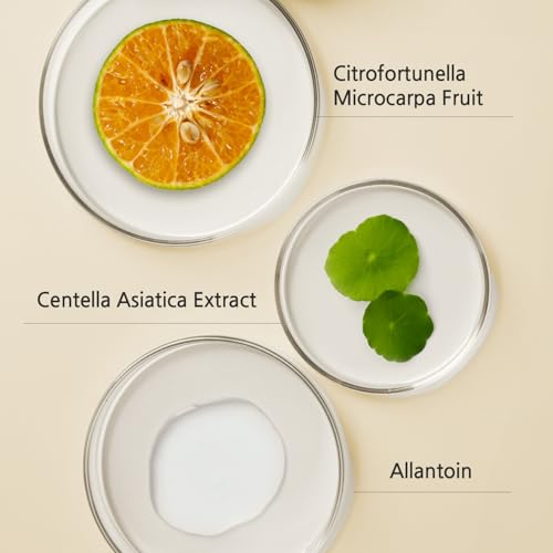 eyeNlip Calamansi Vita Cleansing Foam 4.23?fl?oz - Revitalizing Cleanser with Calamansi Extract, Centella & Hyaluronic Acid for Gentle Daily Care, Korean Skincare