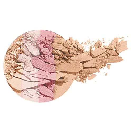 wet n wild MegaGlo Illuminating Blush Makeup Powder Palette, Catwalk Pink, Highlighter Face Make Up