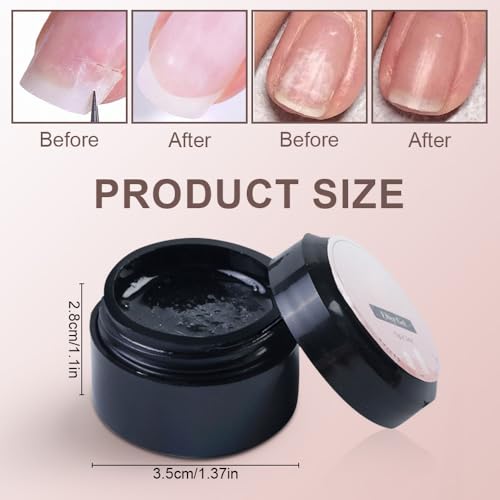 Nail Repair Protection Gel, 2025 New Nail Repair Kit for Split Nail, Instant Cracked Nail Repair Gel, Broken Nail Repair Kit for Natural Nails, Nails Quick Fix Kits for Women Makeup Gadget(1Set)