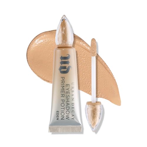 Urban Decay Matte Eyeshadow Primer Potion Eden - Matte Eye Primer for Crease-Resistant & Long Lasting Eye Makeup, Smooths & Preps Eyelid Base, For More Vibrant Eyeshadow, All Skin Tones - 0.33 fl oz