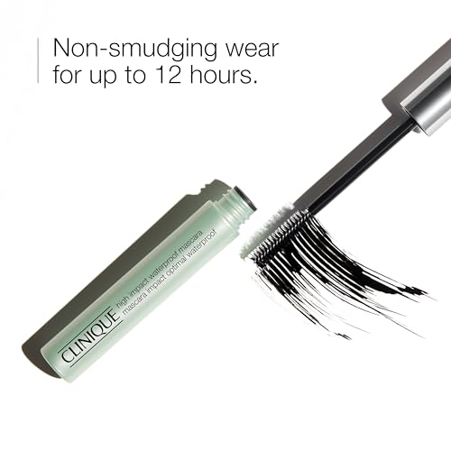 Clinique High Impact Waterproof Mascara | Lengthening, Volumizing, Smudge-Proof + Safe For Sensitive Eyes