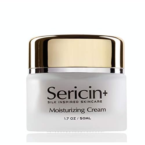Sericin Plus Anti-Wrinkle Moisturizing Cream ? Silk Protein Face Cream for All Skin Types, Hydrating Anti-Aging Moisturizer for Smooth, Radiant Skin (1.7 fl oz)