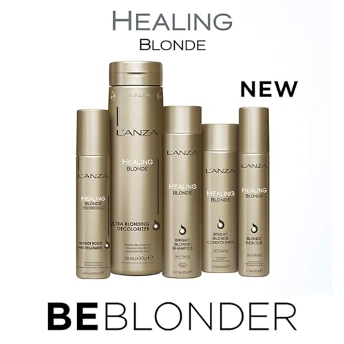 L¡¯ANZA Healing Blonde Bright Conditioner, Formulated for Natural & Decolorized Blonde Hair - Boosts Shine & Brightness while Healing, with Sulfate-free, Paraben-free, Gluten-free Formula