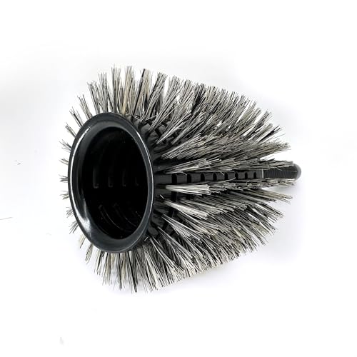 Phillips Brush Luxe Monster Vent 1 Professional Hair Brush (5¡± Diameter Barrel) ? Black & Rose Gold Vented Hairbrush with Nylon Reinforced Boar Hair Bristles, Ergonomic Rubber Grip