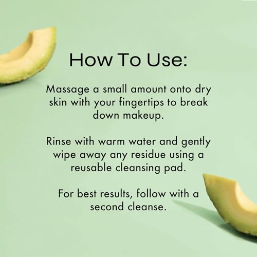 The Beauty Crop Avocado Refillable Cleansing Balm - Nourishing & Hydrating - 100 ml