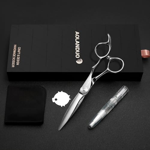 Master Series Hair Cutting Scissors - VG10 Steel, Razor Edge, Ergonomic - 1 Pc, 6 in