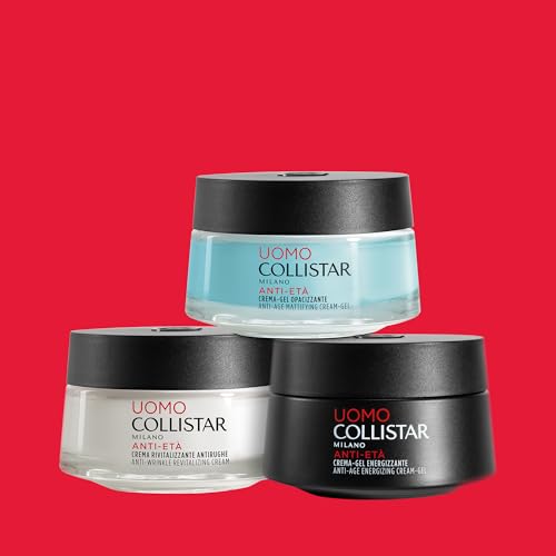 Collistar Uomo Anti Et? Anti Age Energizing Cream-Gel 50 ml, 1.6 Fl Oz Made in Italy [italian import]