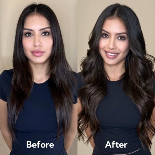 HOTBANANA Tape in Hair Extensions - 22 Inch 40pcs 100g Ombre Ash Blonde to Golden and Platinum Blonde Human Hair - Straight Remy Tape Extensions