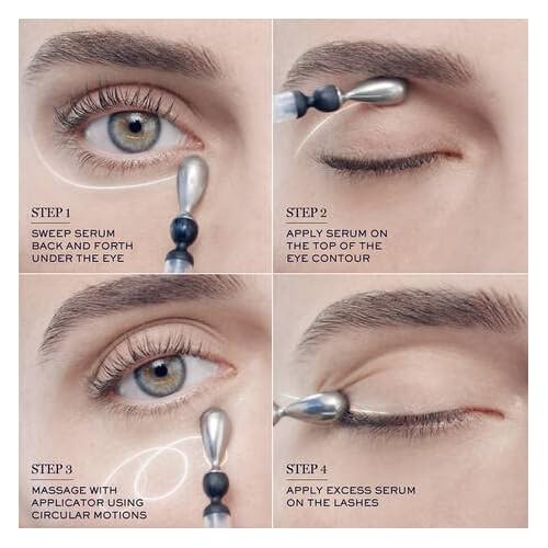 Lanc?me Advanced G?nifique Light Pearl Eye Serum - For Under Eye Bags, Puffiness & Fine Lines - With Bifidus Prebiotic & Caffeine - 0.67 Fl Oz