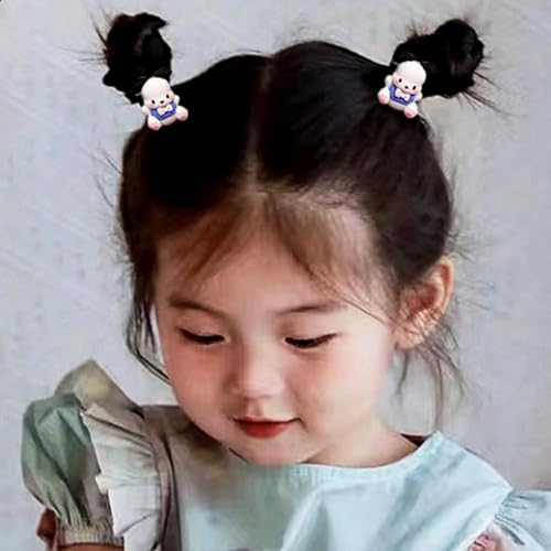 12 Pieces Kawaii Hair Clips for Girls Cartoon Girl Hair Accessories,Cute Things for Teen Girl Gifts (Kitty-1)