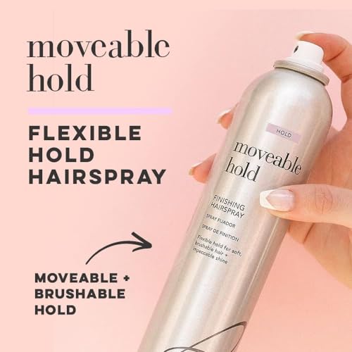Brocato Moveable Hold Finishing Hairspray (50% VOC), 3 Pack, 10oz | Exceptional Control and Brilliant Finish | For All Hair Styles